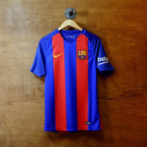 barcelona nike 2016 17 team home replica jersey royal|Nike FC Barcelona Home 2016.